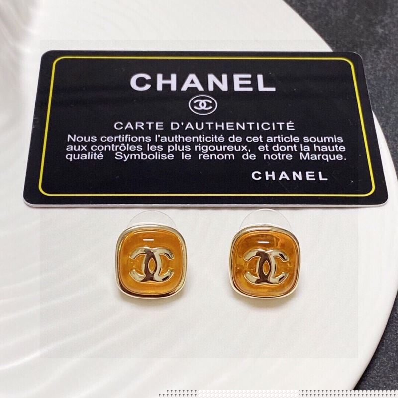 Ch*el earrings